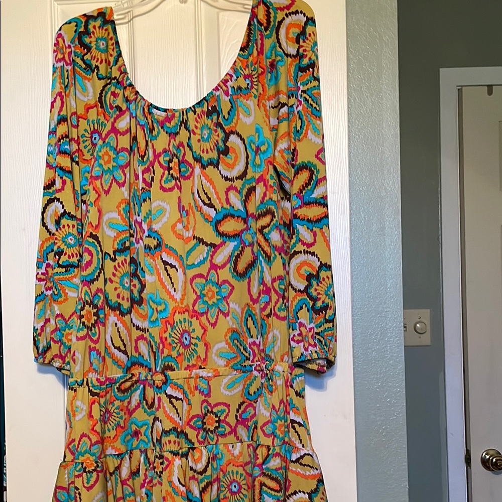 Uncle Frank Floral Multicolor Dress